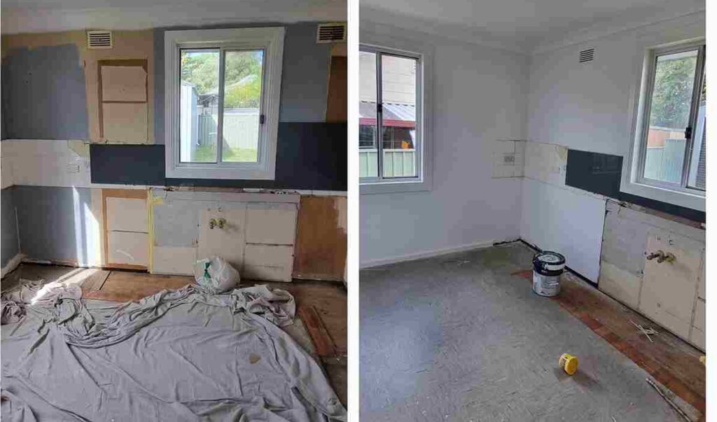 Repainting Kitchen Cabinets