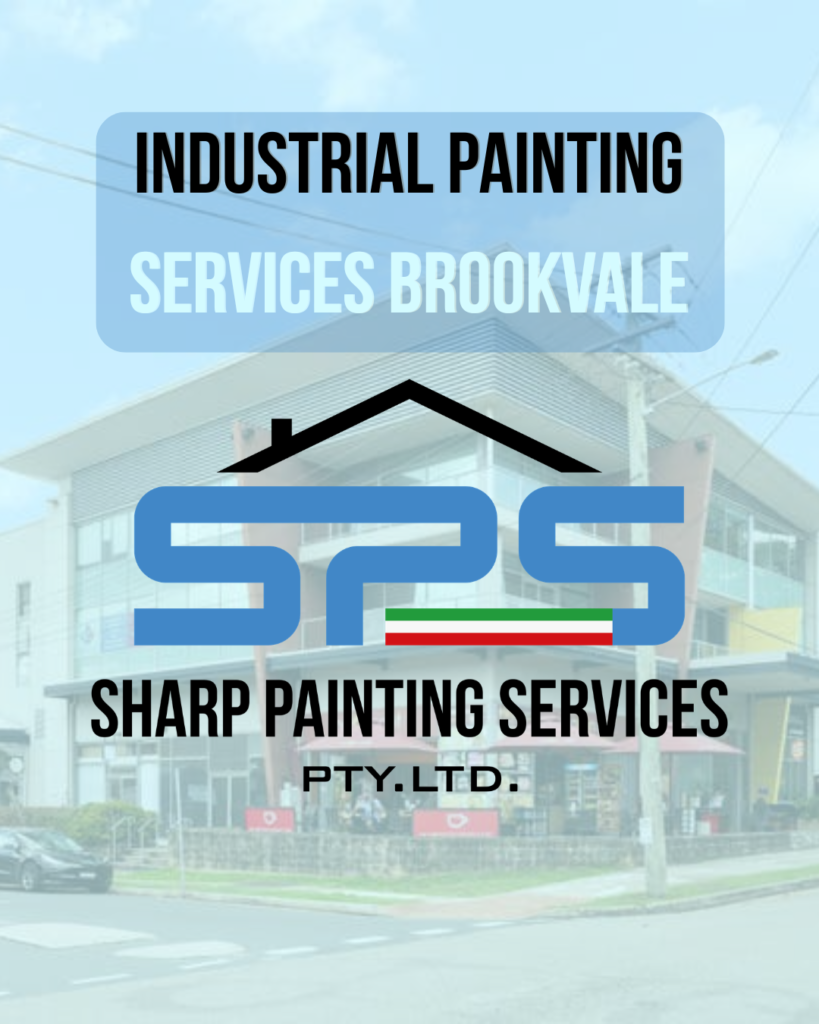Semi transparent feature image titled "Industrial Painting Services in Brookvale" by Sharp Painting Services Northern Beaches.
