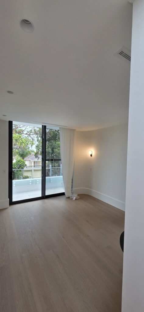 Freshwater property newly painted interior