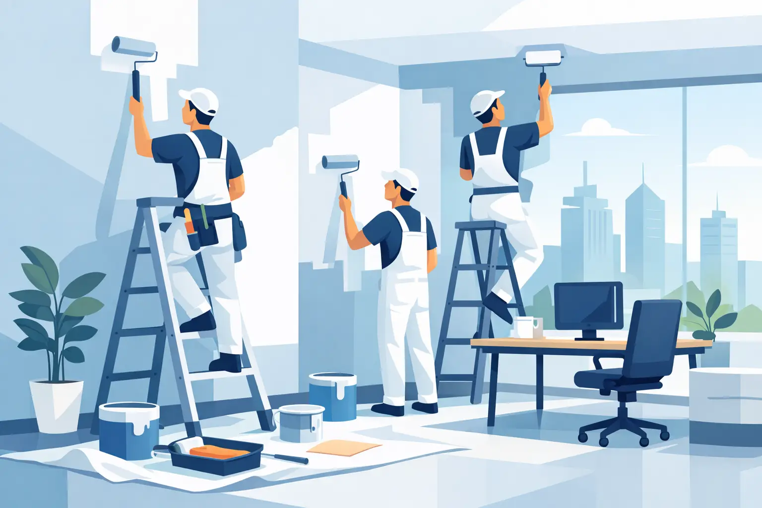 Office Painting Contractors Sydney Businesses Trust