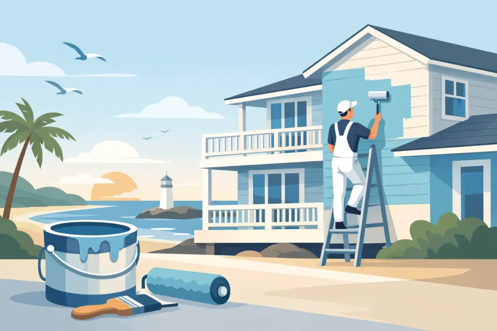 Best Paint for Coastal Homes That Really Lasts