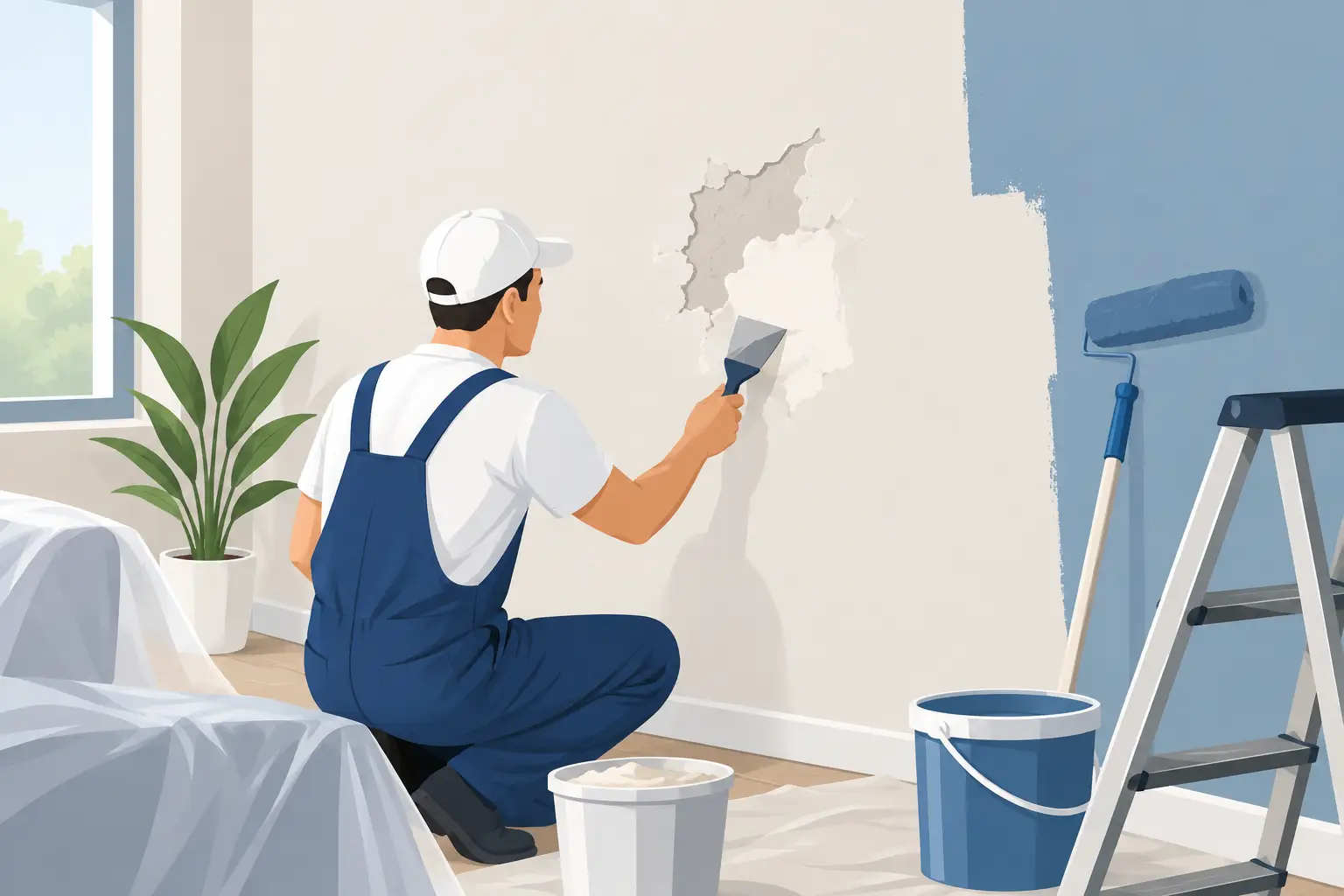 Can Painters Repair Plaster Damage? What to Expect