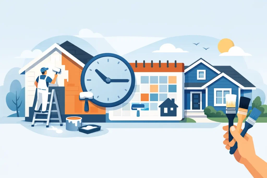 How Long Does House Painting Take? A Clear Timeline