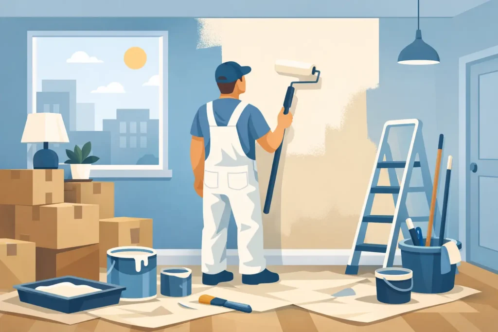 How to Paint a Rental Property Between Tenants
