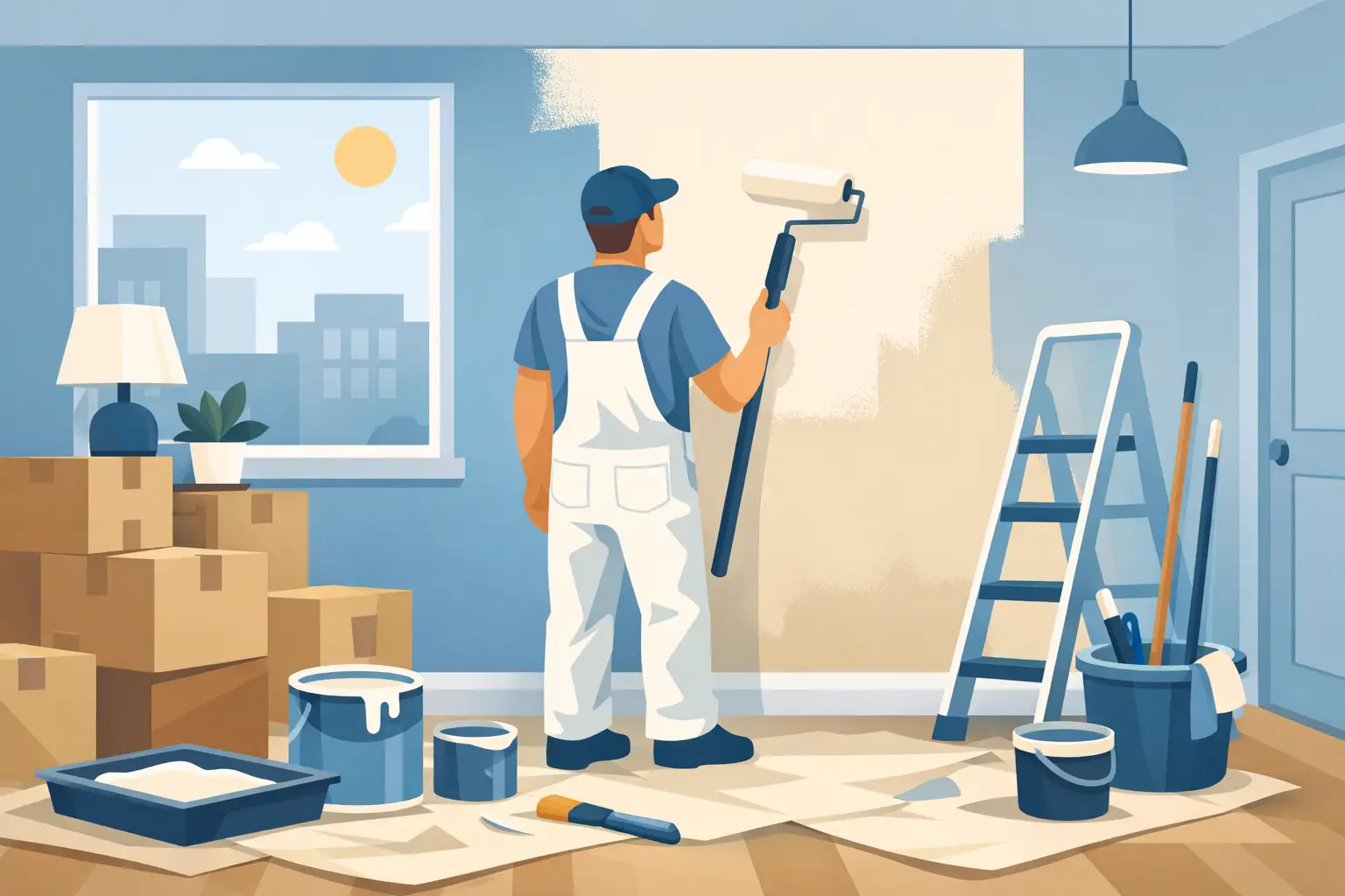 How to Paint a Rental Property Between Tenants