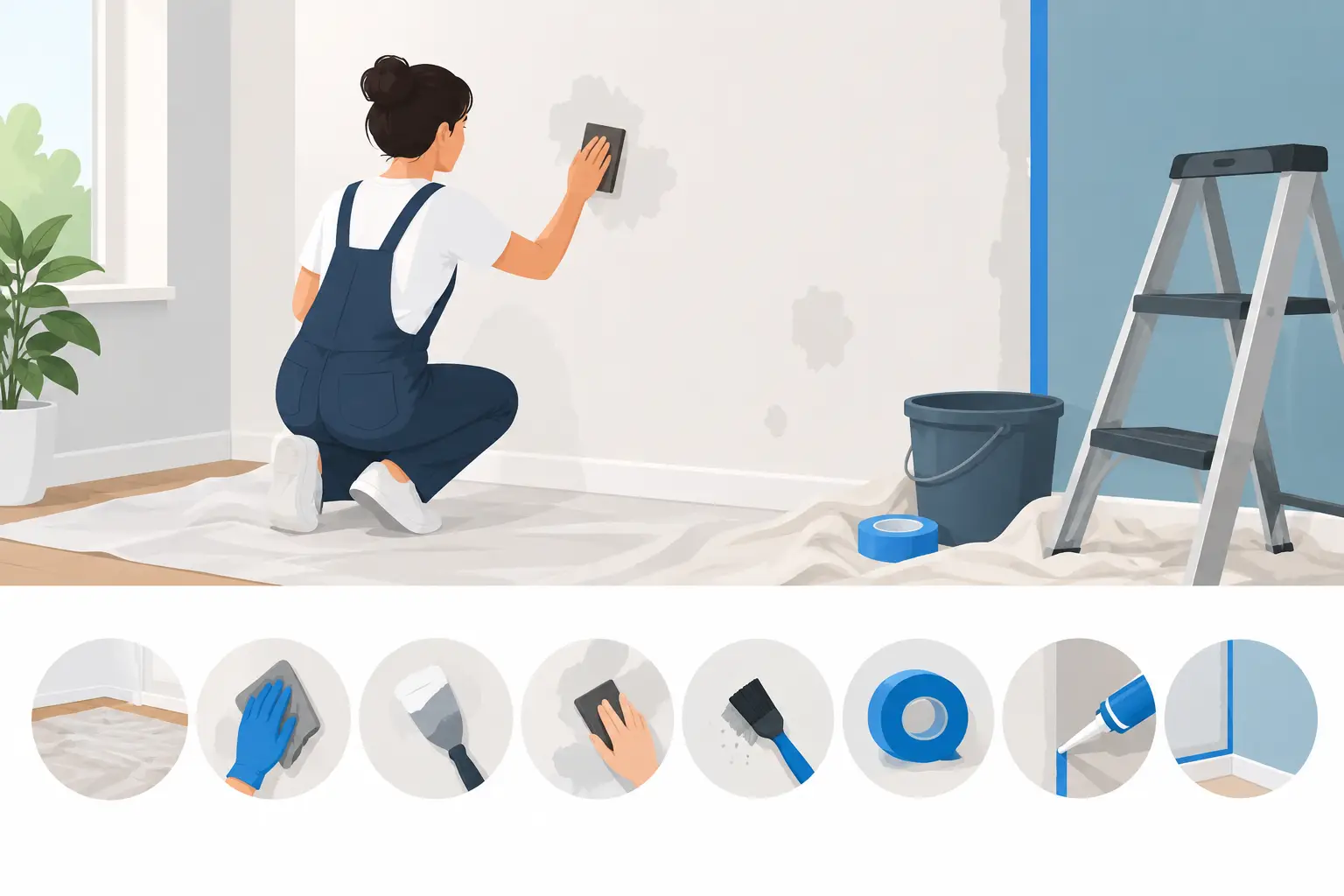 How to Prepare Walls for Painting: 8 Steps