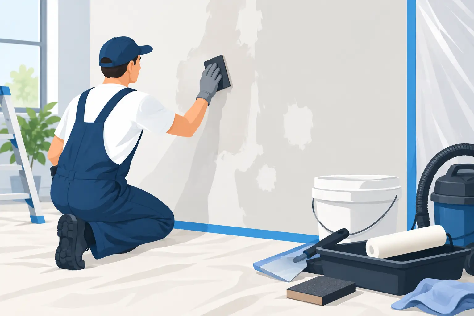 What Does Surface Preparation Include Before Painting?