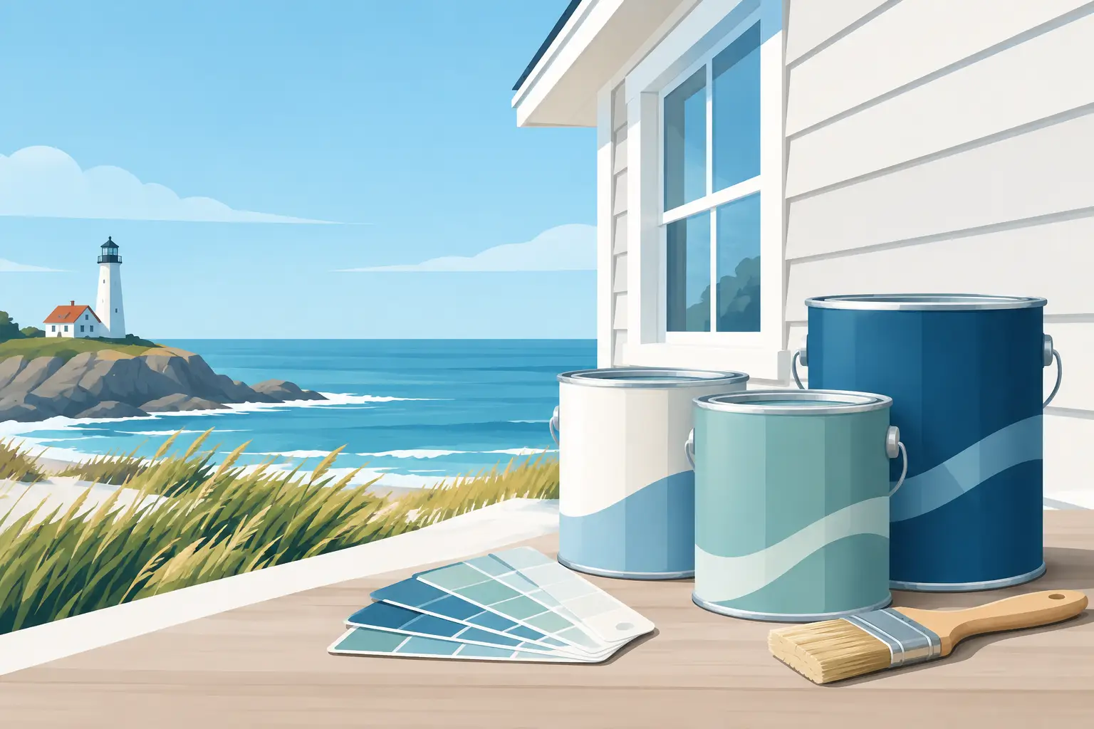 Which Paint Resists Salt Air? Coastal Choices