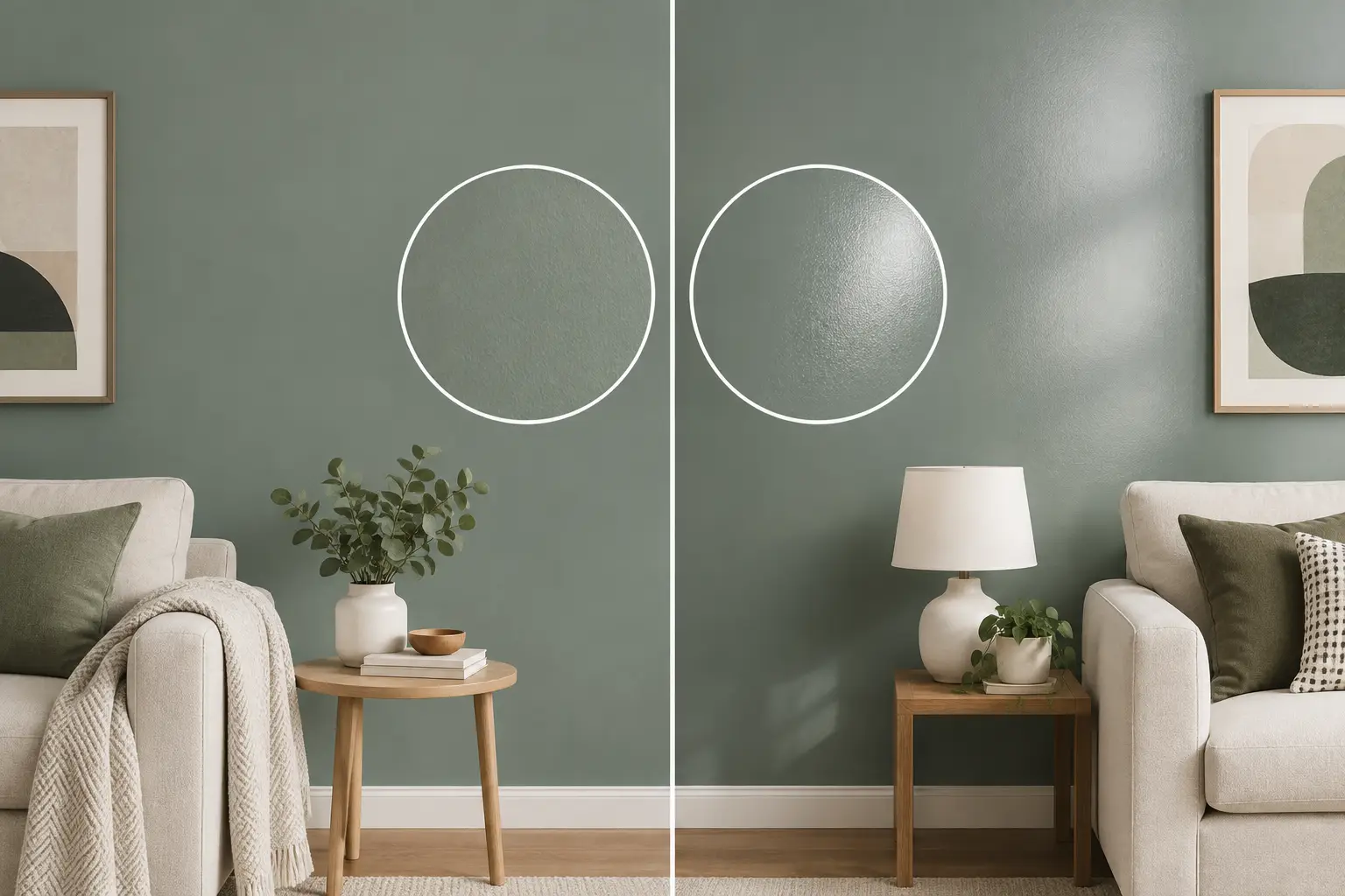Matte Versus Satin Paint for Interior Walls