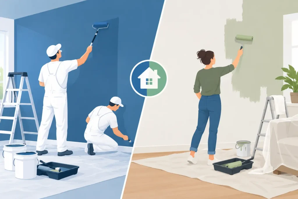 Professional Painters Versus DIY for Your Home